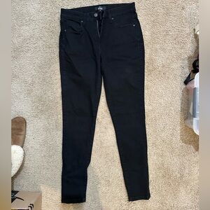 LuLaRoe skinny jeans black stretch.  Size 28. Great condition.